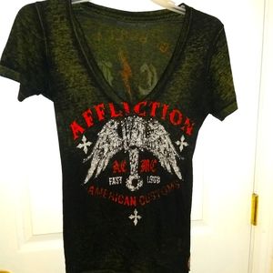 Affliction vneck